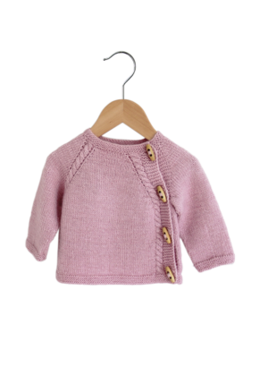 Sweater with asymmetrical buttontape - Baby (3months. - 6months.)