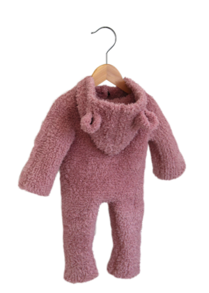 Teddy Pram Suit - Baby (3months. - 6months.)