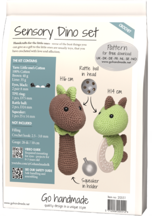 Sensory Dino set