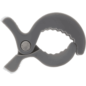 Fish clip grey