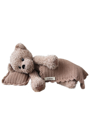 Teddy w/planket & pillow (Basse)