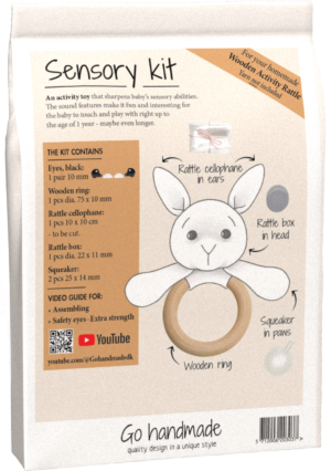 Sensory Kit - Wooden Activity Rattle