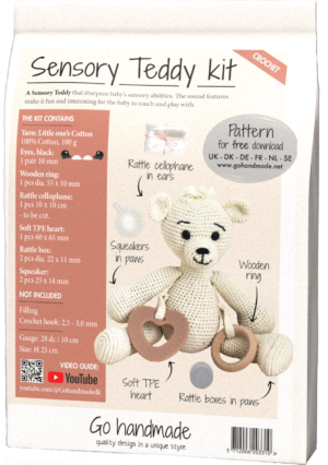 Sensory Teddy - Off White