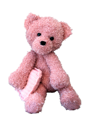 Teddy w/blanket & pillow (Trunte)