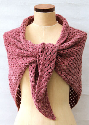 Granny Shawl Bohème Velvet “fine”