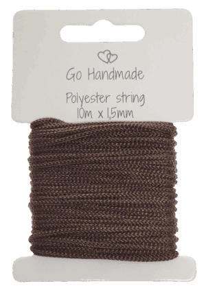 Polyester string - 10 m x 1,5 mm