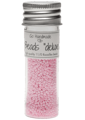 Glass Beads - Light Pink, 30g