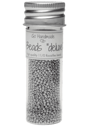 Glass Beads - Silver, 30g