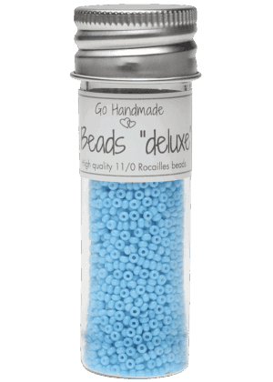 Glass Beads - Sea Blue, 30g