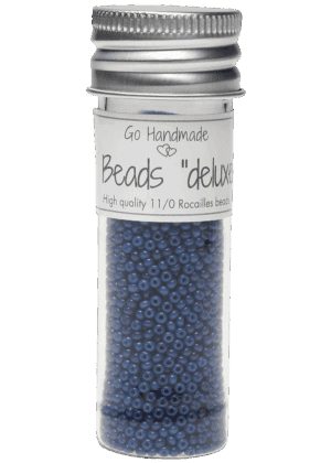 Glass Beads - Blue, 30g
