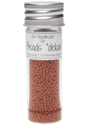Glass Beads - Terracotta, 30g