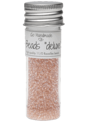 Glass Beads - Apricot, 30g