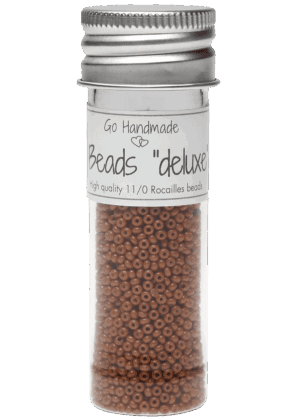 Glass Beads - Caramel, 30g