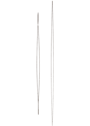 Bead Needles - 10 & 12 cm, set/2