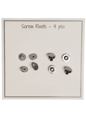 Screw Rivets - D8.2 x L6 mm - Silver - 4 pcs.