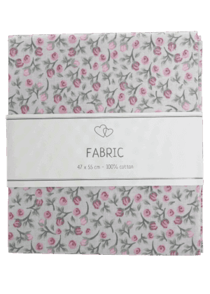 Cotton - Roses on beige