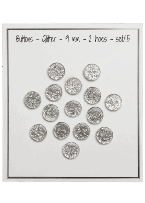 Glitter - 9 mm - set/15