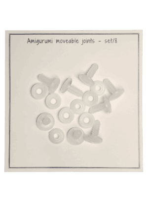 Moveable joints - amigurumi - 15 mm - set/8