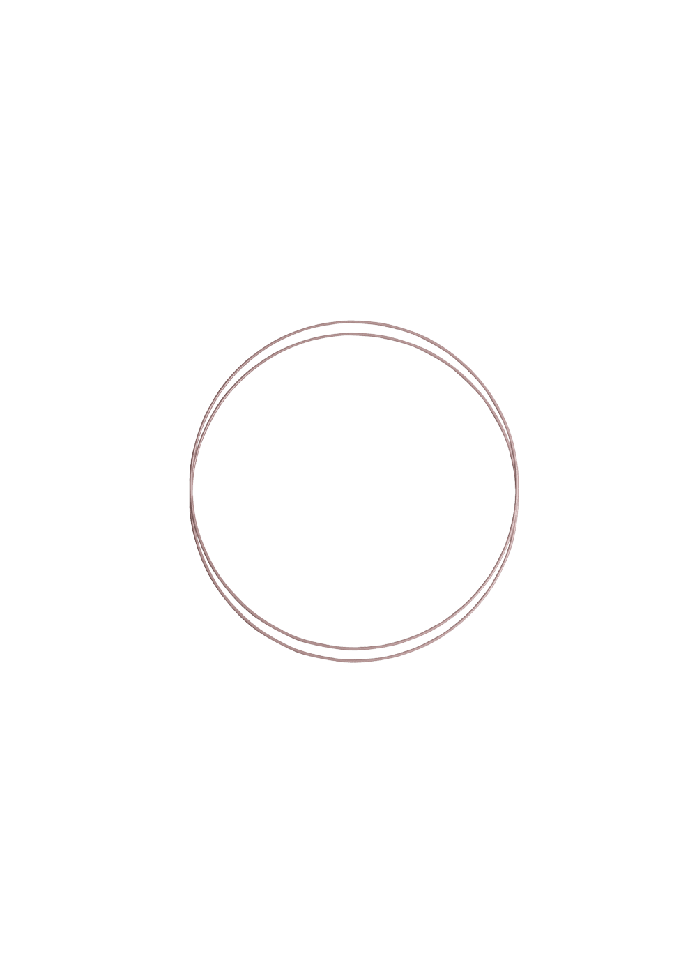 Metal Rings - D 15 cm - 2 pcs