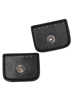 Magnetic button lock 6cm Black/Gold