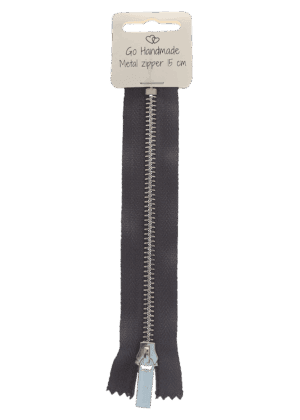 Metal zipper - 15 cm