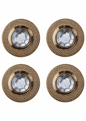Bling buttons - D17 mm - set/4