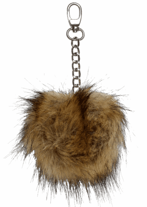 Pompon charm m. kæde - D11 cm