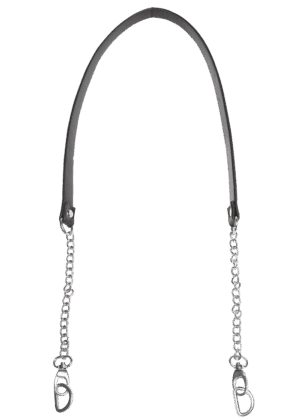 Handbag, shoulder strap 102cm w. chain