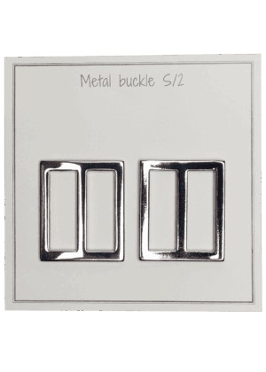 Metal spænde 31 x 28 mm - 2 stk