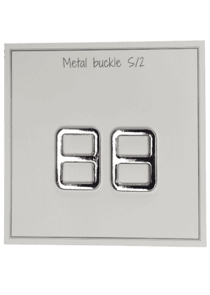 Metal spænde 25 x 19 mm - 2 stk