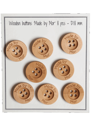 Made by Mor - D18 mm - 8 pcs.