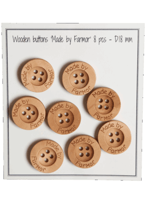 Made by Farmor - D18 mm - 8 pcs.