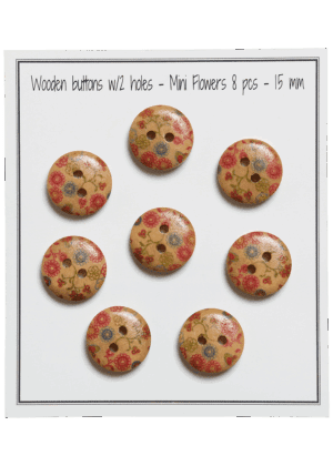 Mini Flowers - 15 mm - 8 pcs