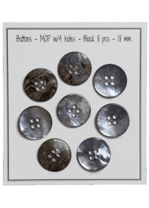 Mother of Pearl - 18mm - 8 pcs