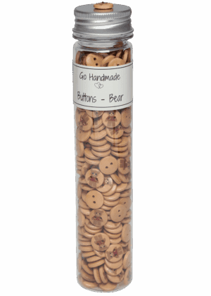 Teddy - 13 mm - Rød