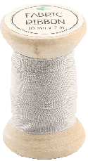 FABRIC RIBBON - BEIGE - 10 MM X 2 M