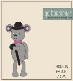 GENTLEMANN, ELLIOT - IRON ON PATCH 7 CM