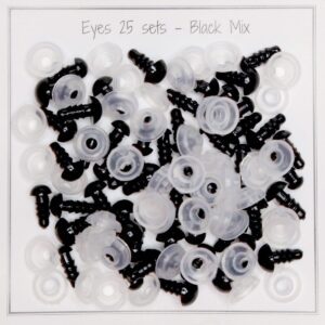 Black eyes - Mix pack - pair/25