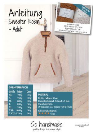Sweater Robin - Adult (XS - XXXL)