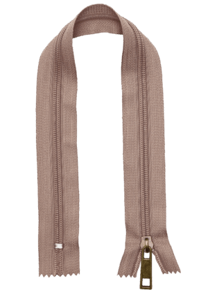 Nylon zipper - 35 cm