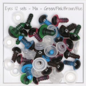 green-pink-brown-blue