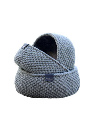 Moss Stitch Basket - Round
