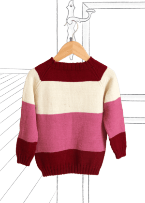 Stripe Raglan Sweater - Little One's & Tweens (1 - 12 years) - Girls