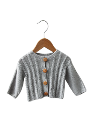 Cardigan cable (3months. - 6months.)