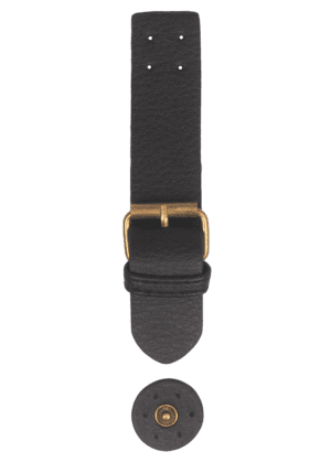 Buckle lock w/ snap button part - 13 x 2,5 cm