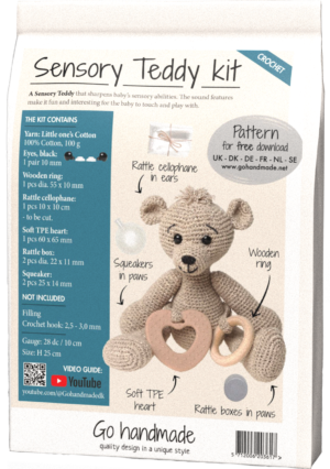 Sensory Teddy - Beige