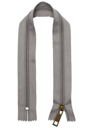 Fermetures à glissière en nylon